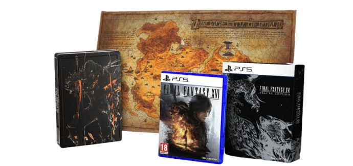 Cultura: Jeu  Final Fantasy XVI - Deluxe Edition sur PS5 en précommande à 73,99€