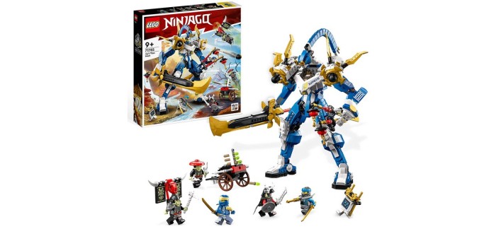 Amazon: LEGO Ninjago Le Robot Titan de Jay - 71785 à 54,99€