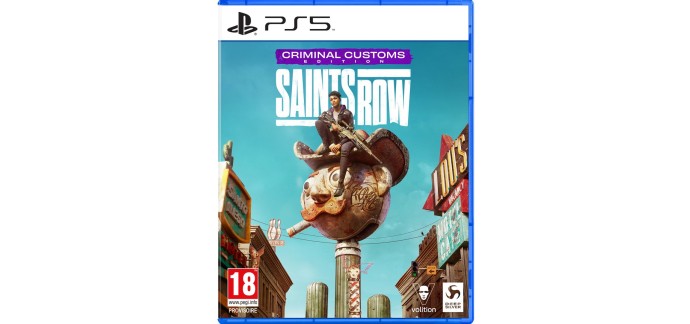 Micromania: Jeu Saints Row Criminal Customs Edition sur PS5 à 24,99€