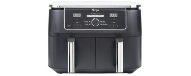 Amazon: Friteuse sans huile Ninja Foodi Max Dual Zone AF400EU - 9L à 199,99€