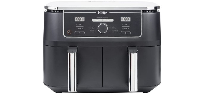 Amazon: Friteuse sans huile Ninja Foodi Max Dual Zone AF400EU - 9L à 199,99€