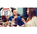 Relais du Vin & Co: 1 repas pour 2 personnes parmi 1200 restaurants en Europe à gagner