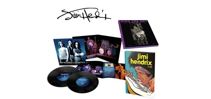Sony: 1 double vinyle de The Jimi Hendrix Experience + 2 albums BD sur Jimi Hendrix à gagner