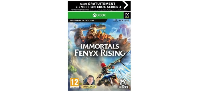Cdiscount: Jeu Immortals Fenyx Rising sur Xbox Series X / Xbox One en solde à 6,86€