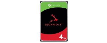 Cdiscount: Disque dur Interne 3.5" Seagate NAS IronWolf - 4To à 89,99€
