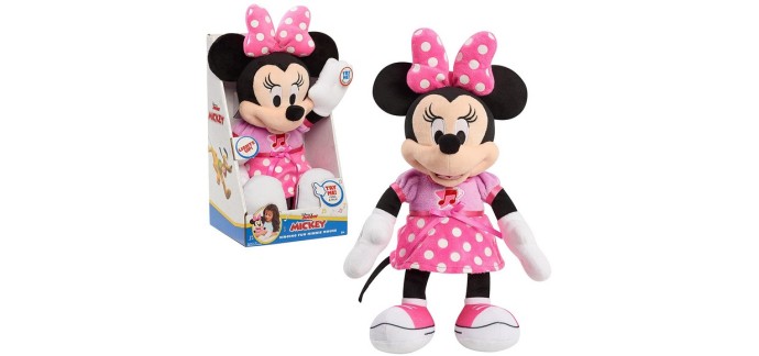 Amazon: Peluche musicale Disney Minnie à 15€