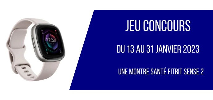 Waves Actisud: 1 montre connectée Fitbit Sense 2 à gagner