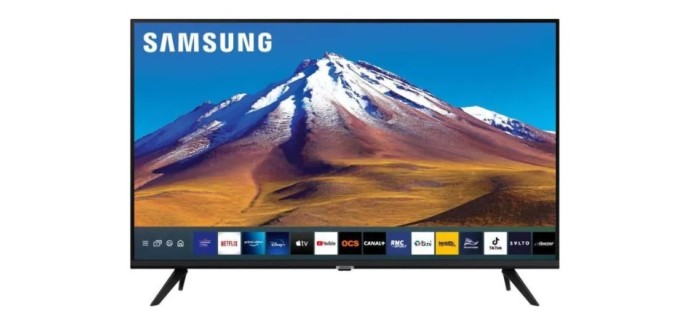 Cdiscount: TV LED 50" Samsung 50TU6905 - UHD 4K, HDR10+, Smart TV à 369,99€
