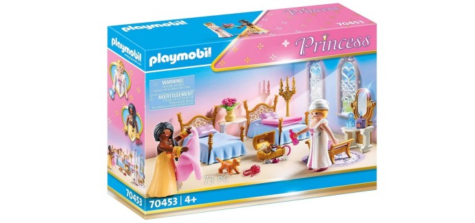 Amazon: Playmobil Chambre de Princesse avec Coiffeuse - 70453 à 16,02€
