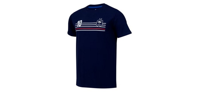Decathlon: T-shirt adulte FFF Mbappe N°10 à 5€