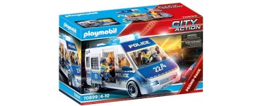 Amazon: Playmobil City Action Fourgon de Police avec Effets Lumineux et sonores- 70899 à 19,49€