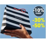 Sephora: -10% supplémentaires sur les produits soldés