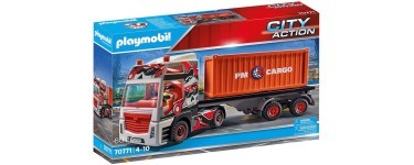 Amazon: Playmobil City Action Camion de Transport - 70771 à 59,99€