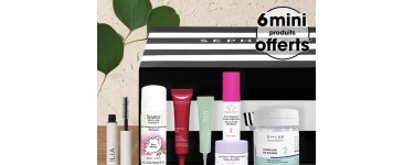 Sephora: Une box avec 6 mini produits en cadeau dès 90€ de commande  