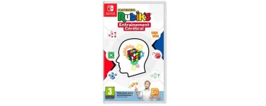 Auchan: Jeu Professor Rubik's Entrainement Cerebral sur Nintendo Switch à 9,99€