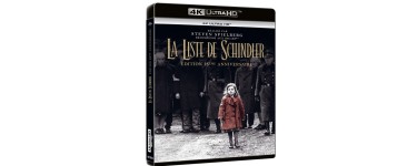 Amazon: La Liste de Schindler - Édition 25ème anniversaire en 4K Ultra HD Blu-Ray à 9,99€