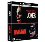 Amazon: Coffret Blu-Ray 4K The Batman + Joker à 20€