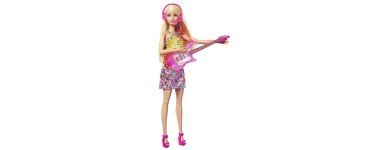 Amazon: Poupée Barbie Big City Big Dreams - Malibu chanteuse (GYJ21) à 9€