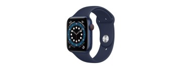 Orange: Montre connectée Apple Watch Series 6 - Cellulaire, 44mm en solde à 319€