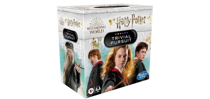 Amazon: Jeu de société Hasbro Trivial Pursuit - Edition Wizarding World Harry Potter à 13,99€