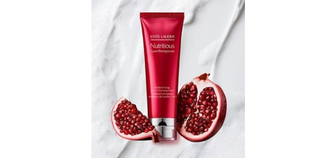 Estée Lauder: Une pochette beauté + Un nettoyant Nutritious Super-Pomegranate en cadeau dès 150€ d'achat