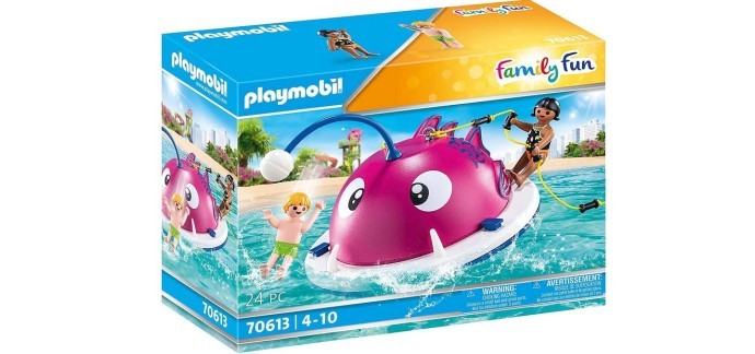 Amazon: PLAYMOBIL Family fun Aire de jeu aquatique - 70613 à 11€