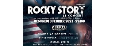 Rollingstone: 5 lots de 2 invitations pour le concert Rocky Story à gagner