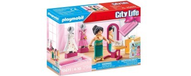 Amazon: Playmobil City Life Boutique de Mode - 70677 à 5,50€