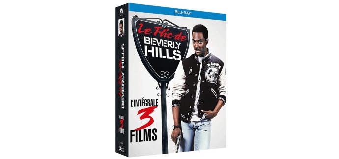 Amazon: Trilogie Blu-ray des films Le Flic de Beverly Hills à 8,19€