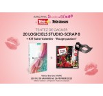 Télé Loisirs: 20 logiciels PC "Studio-scrap 8" avec le kit "Rouge Passion" à gagner