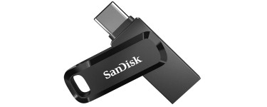 Amazon: Clé USB Type-C SanDisk Ultra Dual Drive Go - 64Go à 7,76€