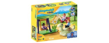 Amazon: Playmobil 1.2.3 Aire de Jeux - 71157 à 12,59€