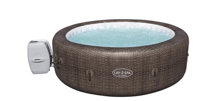 Leroy Merlin: Spa gonflable LAY-Z ST MORITZ BESTWAY, 5/7 places, rond à 398,30€