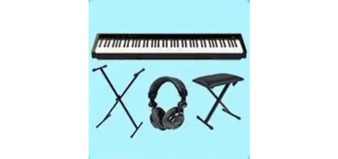 Woodbrass: 1 lot comportant 1 piano numérique Woodbrass XP2 + 1 casque + 1 siège à gagner