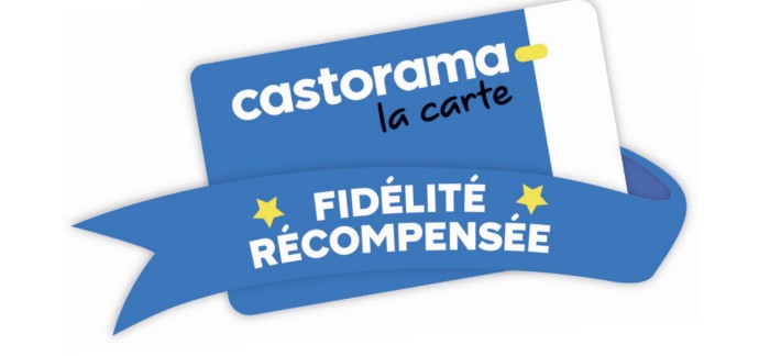 Castorama: - 10% de fidélité tous les 1500€ d'achat à valoir sur votre prochaine commande
