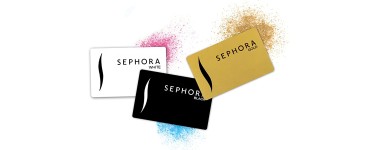 Sephora: -10% dès 150 points & de nombreux avantages exclusifs avec la carte de fidélité White, Black, Gold