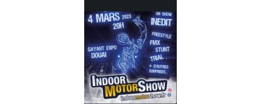 Weo: Des invitations VIP pour l'évènement Indoor Motor Show à gagner