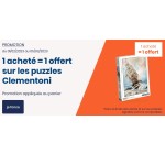 Cultura: 1 puzzle Clementoni acheté = 1 puzzle offert