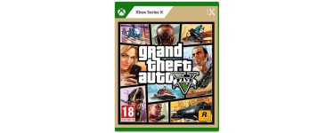 Amazon: Jeu GTA V sur Xbox Series X à 19,99€