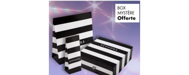 Sephora: Une box mystère offerte dès 80€ d'achat via l'application