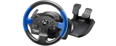 Amazon: Volant Thrustmaster T150 RS Force Feedback pour PS5 / PS4 / PC à 149,99€