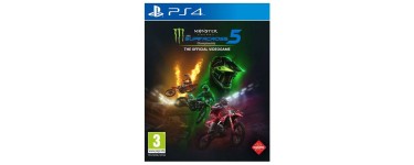 Amazon: Jeu Monster Energy Supercross 5 sur PS4 à 10€