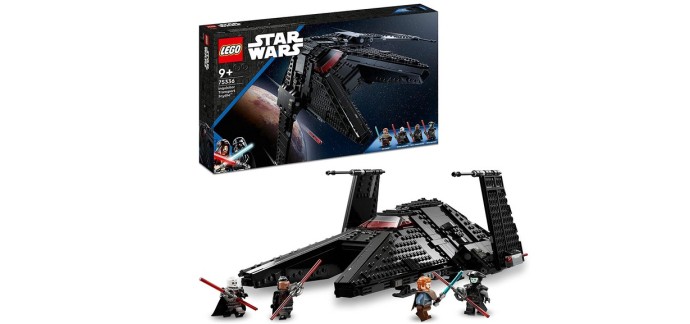 Amazon: LEGO Star Wars Le Vaisseau Scythe de l’Inquisiteur - 75336 à 71,74€