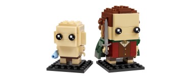LEGO: LEGO® BrickHeadz Frodon et Gollum offert en achetant Le Seigneur des Anneaux : Fondcombe