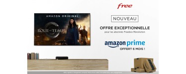 Free: 6 mois d'abonnement à Amazon Prime offerts pour les abonnés Freebox Pop et Freebox Revolution