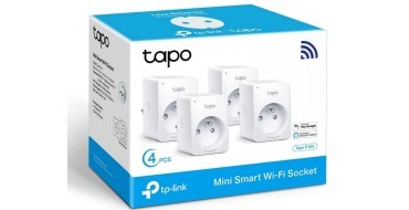 Amazon: Lot de 4 prises connectées TP-Link Tapo P100 (FR) à 29,99€