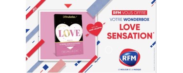 RFM: 1 coffret Wonderbox "Love Sensation" à gagner