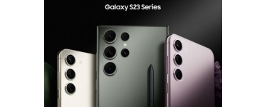 Samsung: 1 smartphone Galaxy S23 Ultra, 1 smartphone Galaxy S23+, 1 smartphone Galaxy S23 à gagner