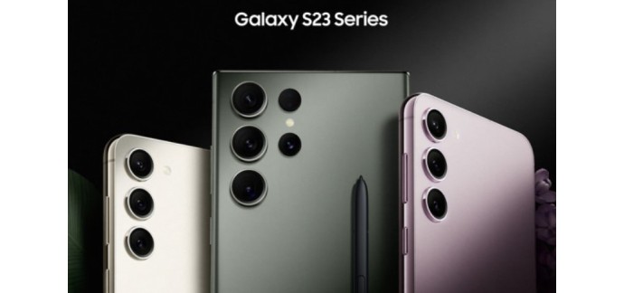 Samsung: 1 smartphone Galaxy S23 Ultra, 1 smartphone Galaxy S23+, 1 smartphone Galaxy S23 à gagner