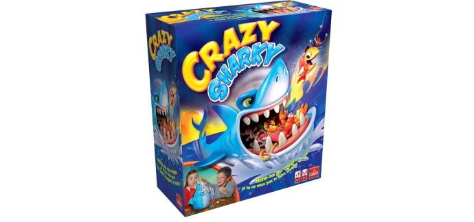 Amazon: Jeu de société Goliath Crazy Sharky à 11,49€